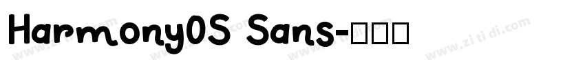 Harmony0S Sans字体转换